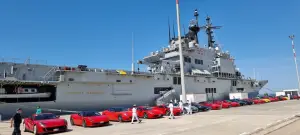 Ferrari F8 Tributo - Portaerei Garibaldi - 3
