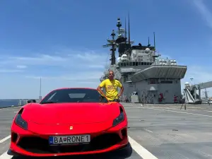 Ferrari F8 Tributo - Portaerei Garibaldi - 8