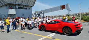 Ferrari F8 Tributo - Portaerei Garibaldi - 5