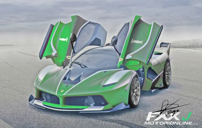 Ferrari FXX J Jamiroquai Special Edition by Daniele Pelligra - 1