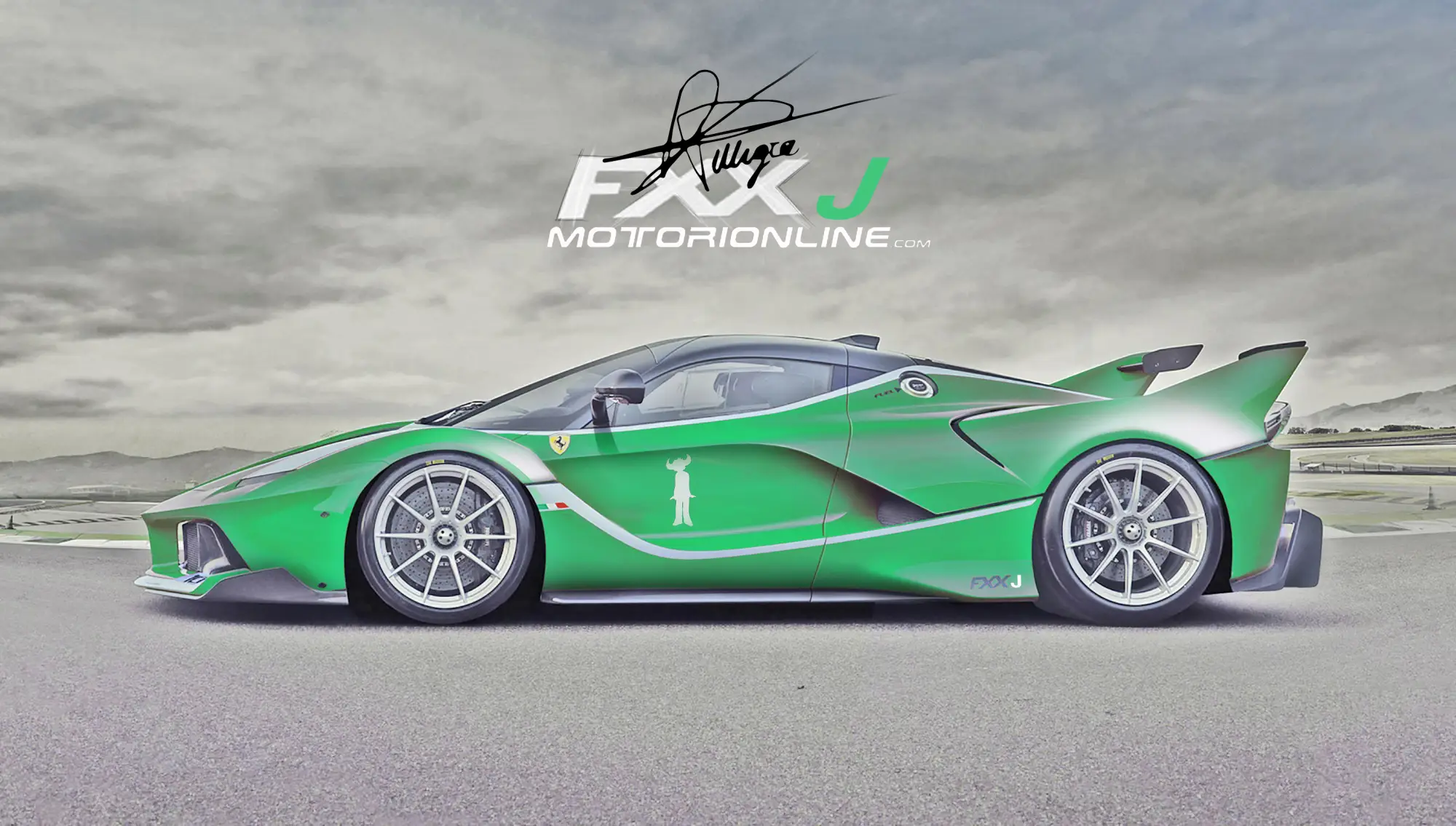 Ferrari FXX J Jamiroquai Special Edition by Daniele Pelligra - 4