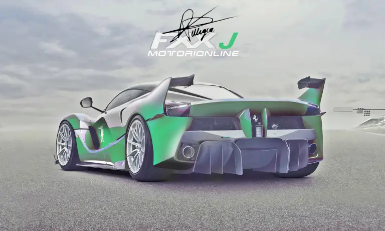 Ferrari FXX J Jamiroquai Special Edition by Daniele Pelligra - 5