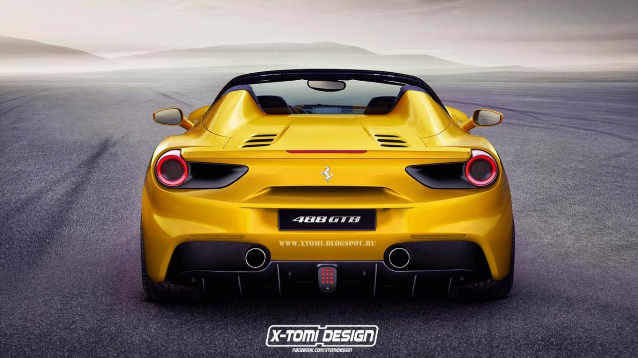 Ferrari GTB Spider X-Tomi Design