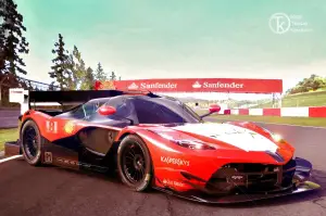 Ferrari GTE Le Mans - Rendering