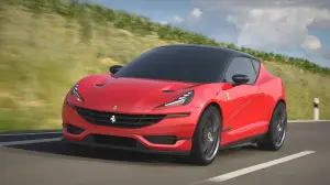 Ferrari hatchback - Rendering by Taekang Lee - 4