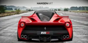 Ferrari LaFerrari EVOXX - Rendering