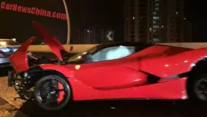 Ferrari LaFerrari- Incidente Shanghai