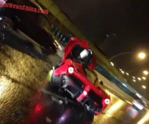Ferrari LaFerrari- Incidente Shanghai