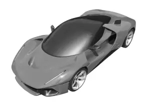 Ferrari LaFerrari SP - Disegni brevetto - 1