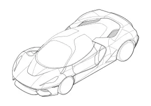 Ferrari LaFerrari SP - Disegni brevetto