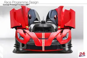 Ferrari LMP1 - Rendering by Daniele Pelligra