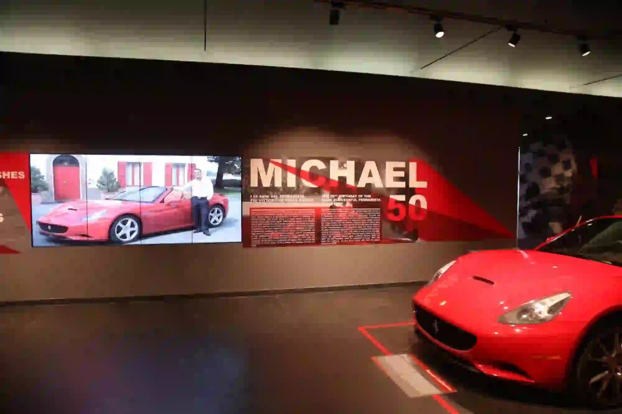 Ferrari - mostra Michael 50 - 15