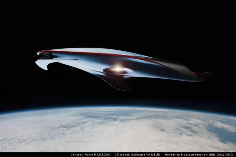 Ferrari - navicella spaziale ideata dal direttore del design Flavio Manzoni - 5