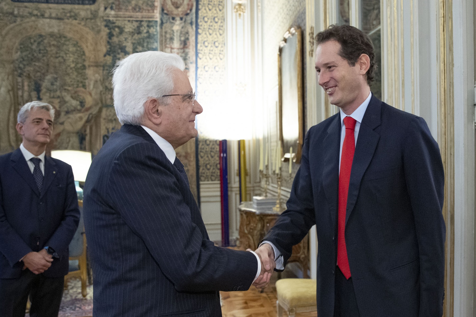 Ferrari Roma - Presentazione al Presidente della Repubblica Italiana