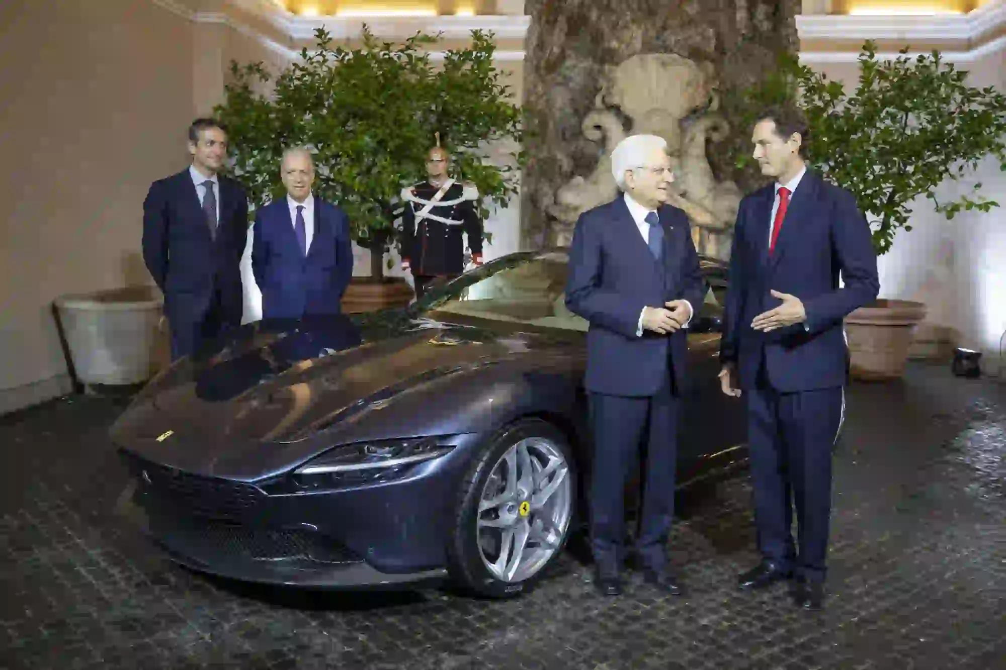 Ferrari Roma - Presentazione al Presidente della Repubblica Italiana - 13