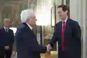 Ferrari Roma - Presentazione al Presidente della Repubblica Italiana