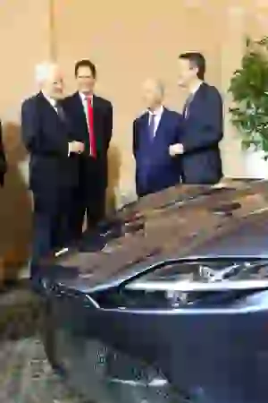 Ferrari Roma - Presentazione al Presidente della Repubblica Italiana