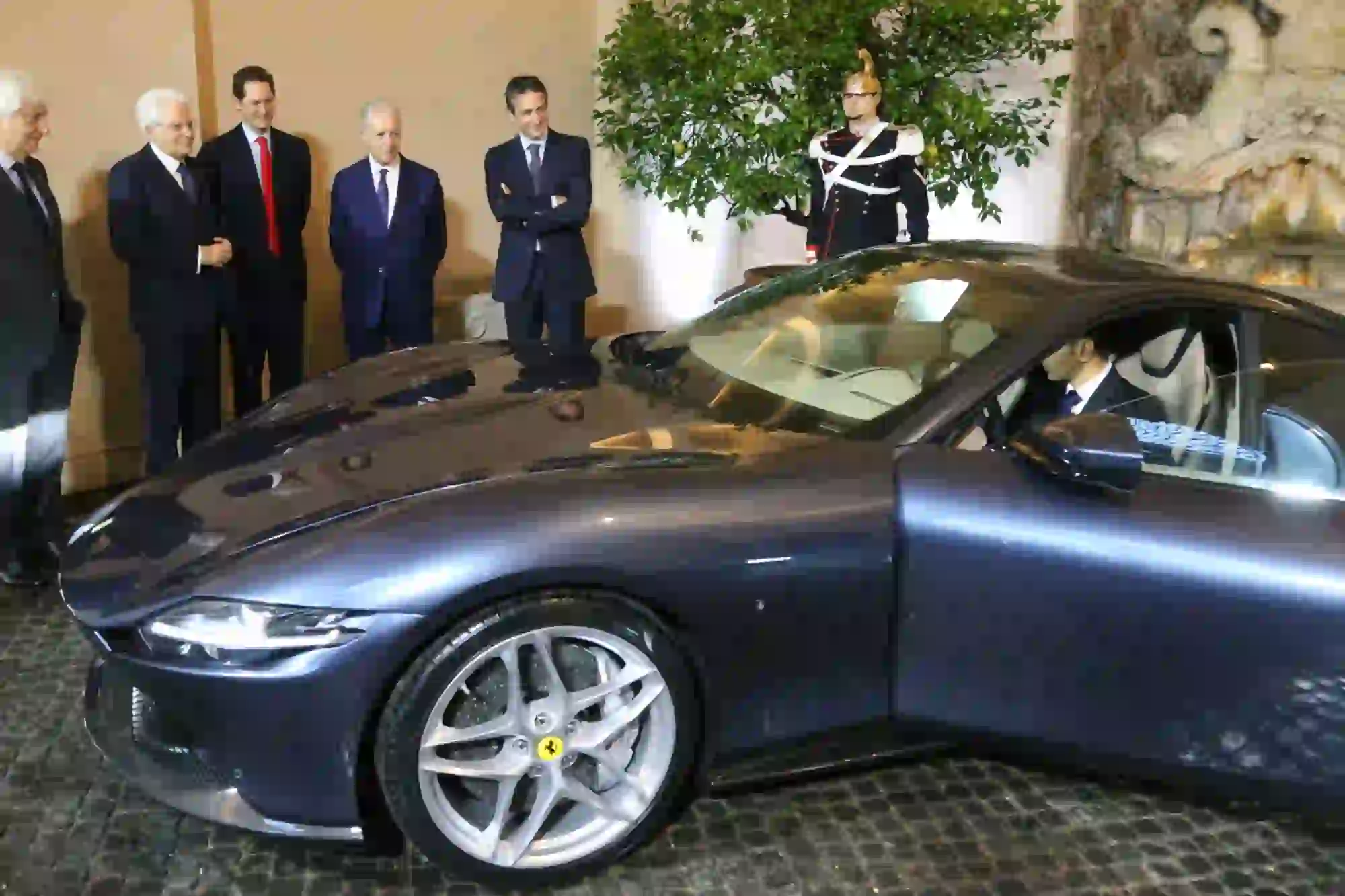 Ferrari Roma - Presentazione al Presidente della Repubblica Italiana - 31