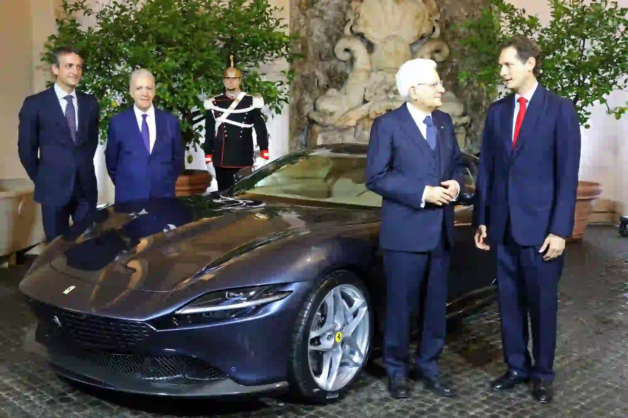 Ferrari Roma - Presentazione al Presidente della Repubblica Italiana - 32