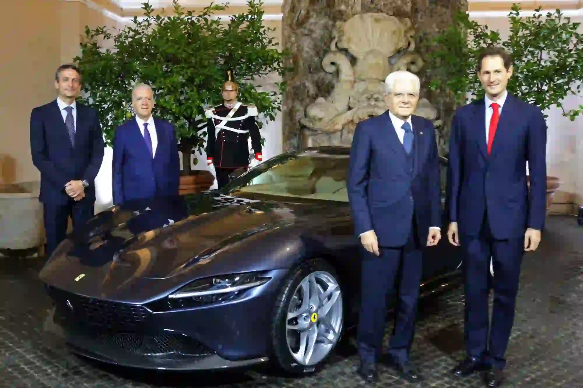 Ferrari Roma - Presentazione al Presidente della Repubblica Italiana - 34
