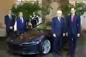 Ferrari Roma - Presentazione al Presidente della Repubblica Italiana