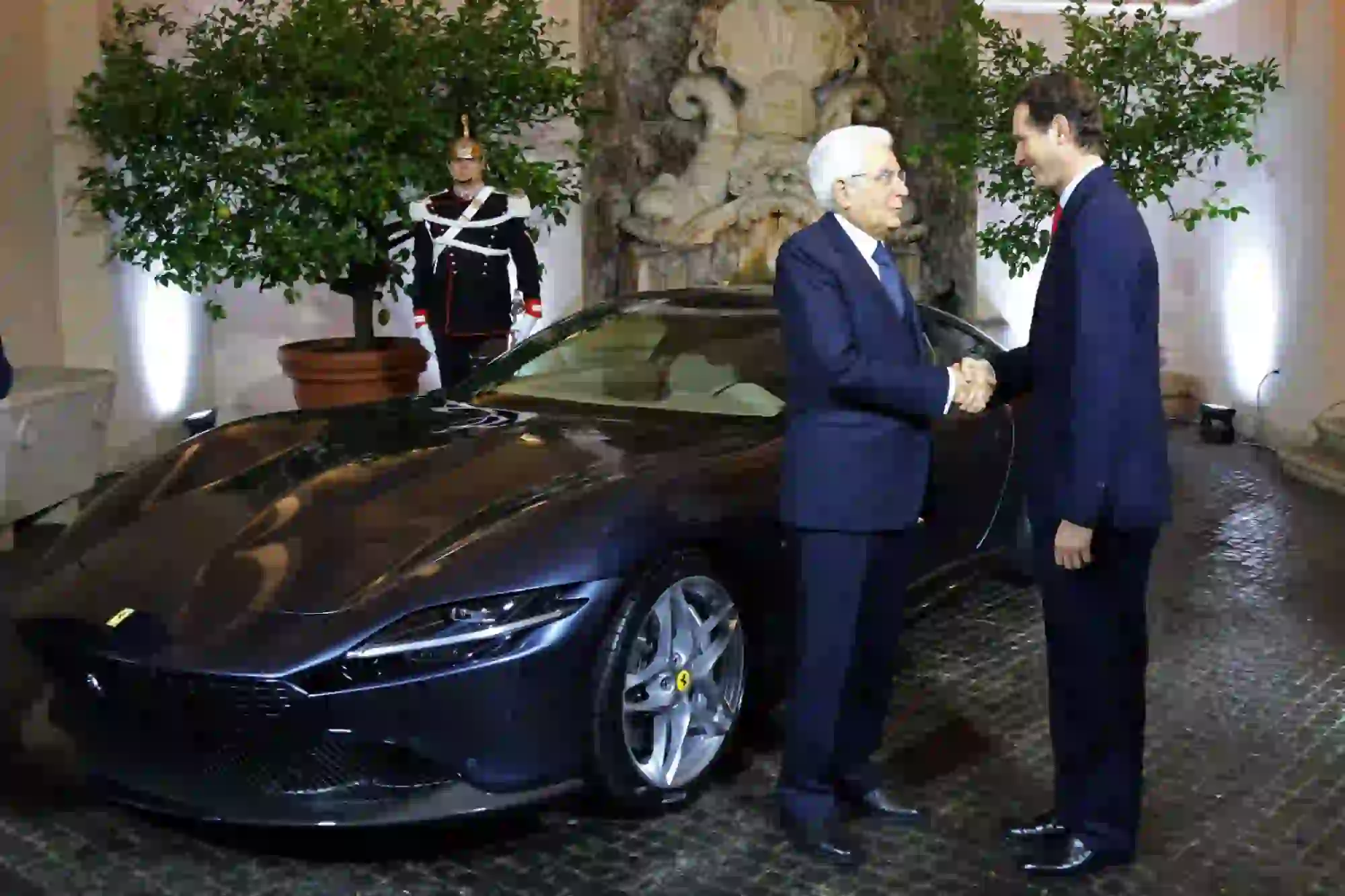 Ferrari Roma - Presentazione al Presidente della Repubblica Italiana - 36