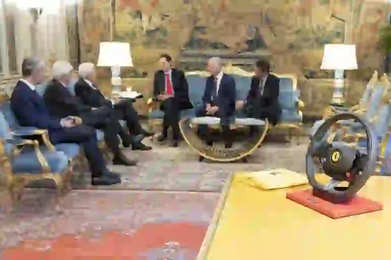 Ferrari Roma - Presentazione al Presidente della Repubblica Italiana - 5