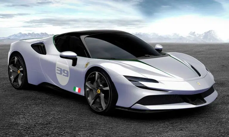 Ferrari SF90 Spider Bianco Courmayeur  - 4