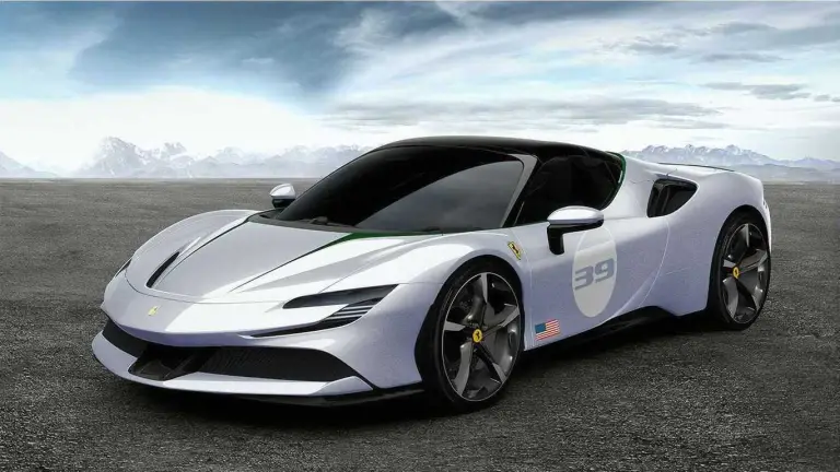 Ferrari SF90 Spider Bianco Courmayeur  - 1