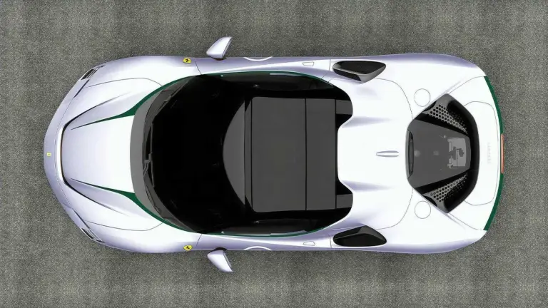 Ferrari SF90 Spider Bianco Courmayeur - 8