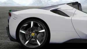 Ferrari SF90 Spider Bianco Courmayeur 