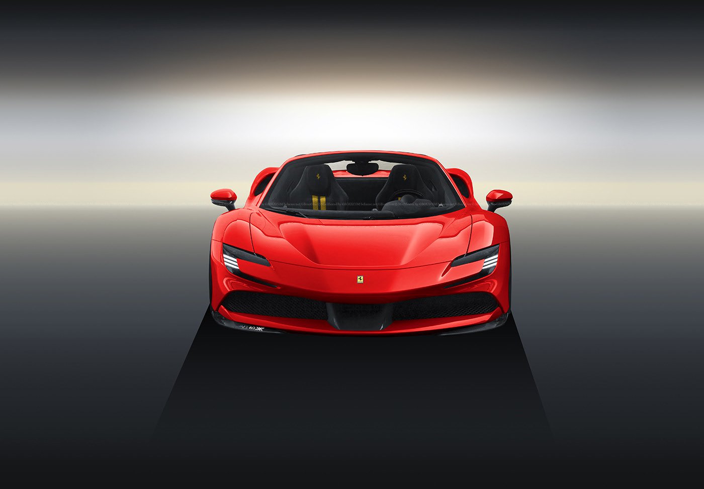 Ferrari SF90 Stradale Spider - Rendering