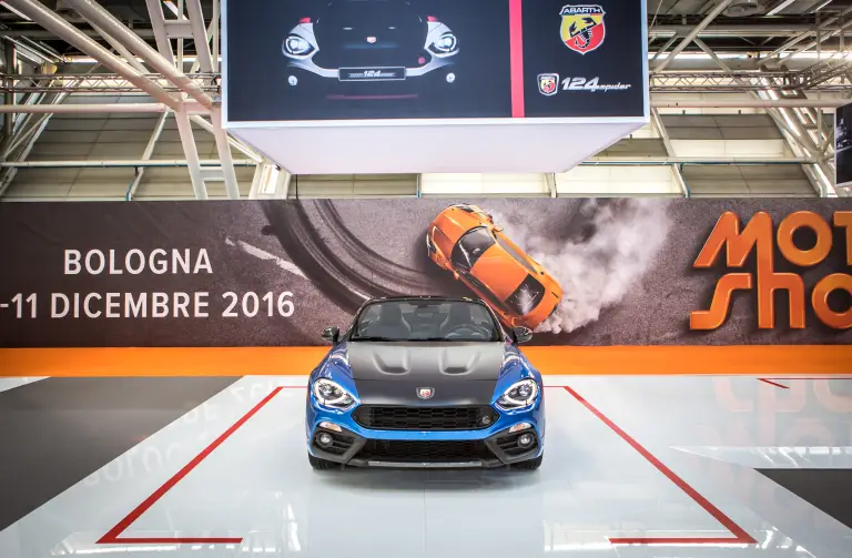 Fiat 124 Abarth R-GT al Motor Show di Bologna e al Monza Rally Show 2016 - 3