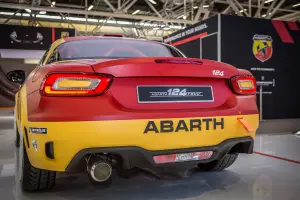 Fiat 124 Abarth R-GT al Motor Show di Bologna e al Monza Rally Show 2016