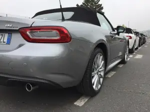 Fiat 124 Spider - evento 2017 in Francia