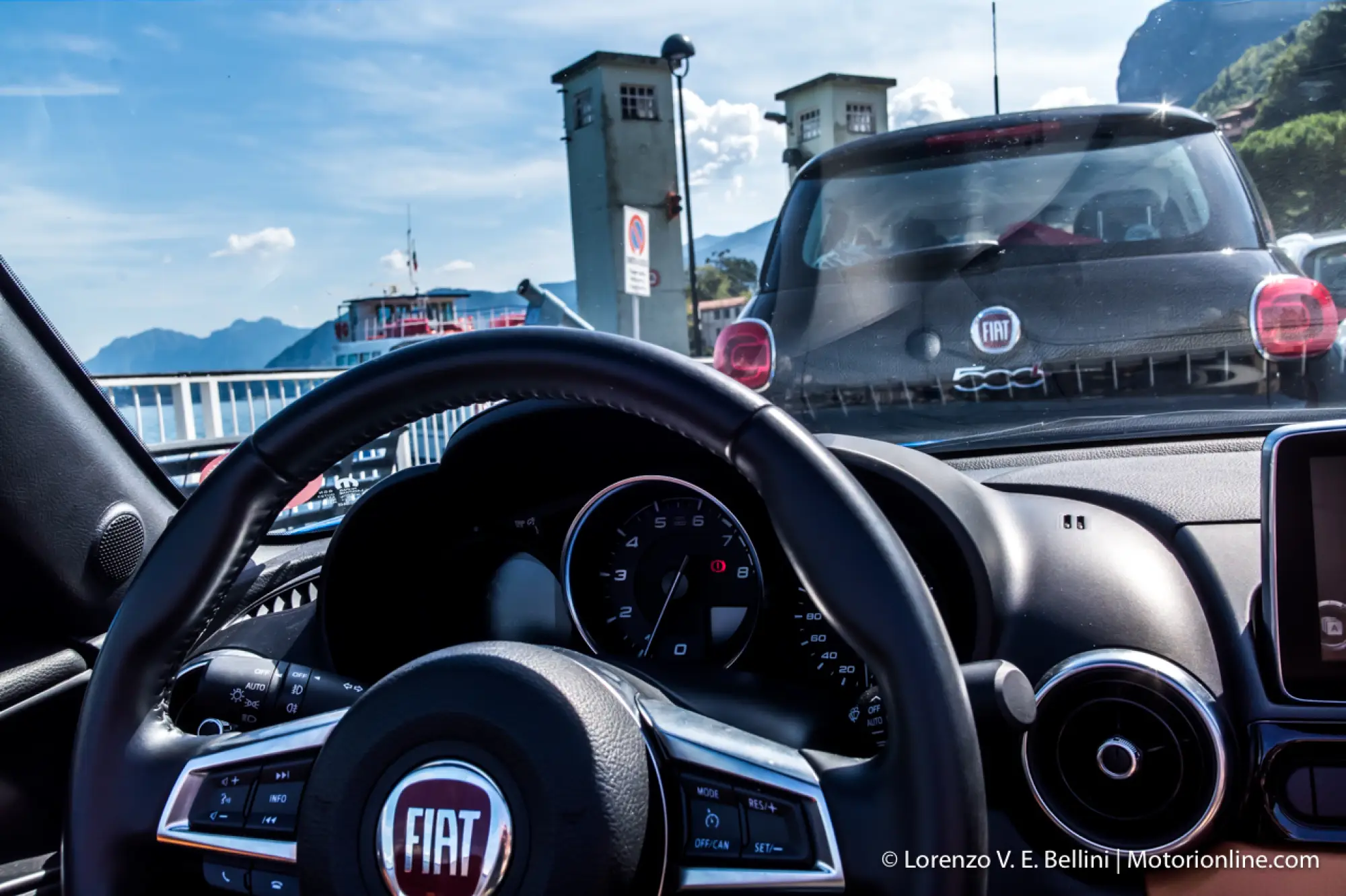 Fiat 124 Spider - Holiday Test - Lago di Como - 1