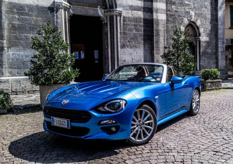 Fiat 124 Spider - Holiday Test - Lago di Como - 24