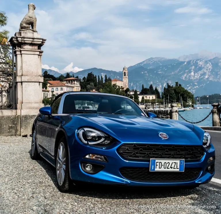 Fiat 124 Spider - Holiday Test - Lago di Como - 56