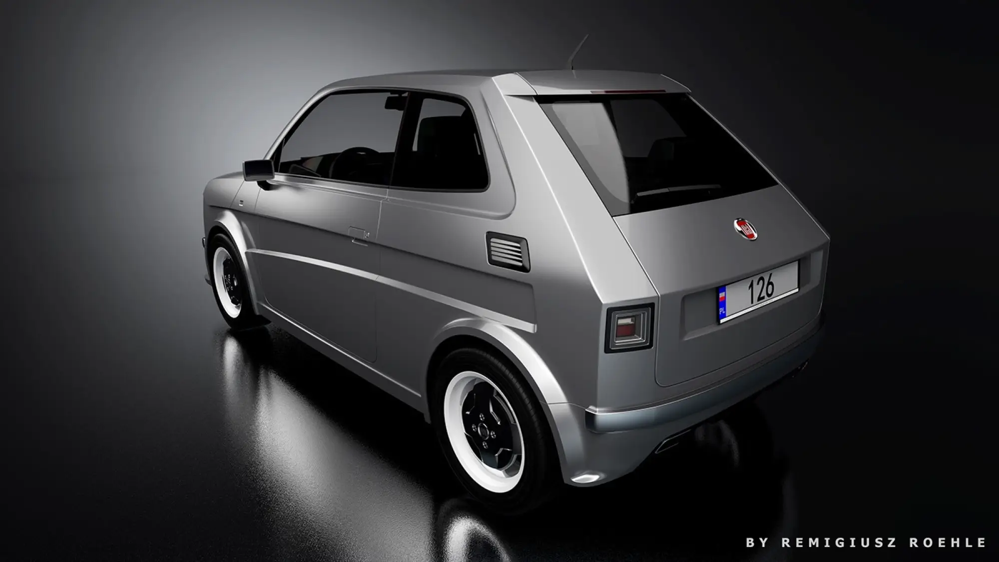 Fiat 126 2020 - Render - 4