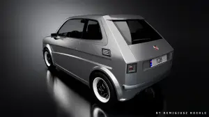 Fiat 126 2020 - Render