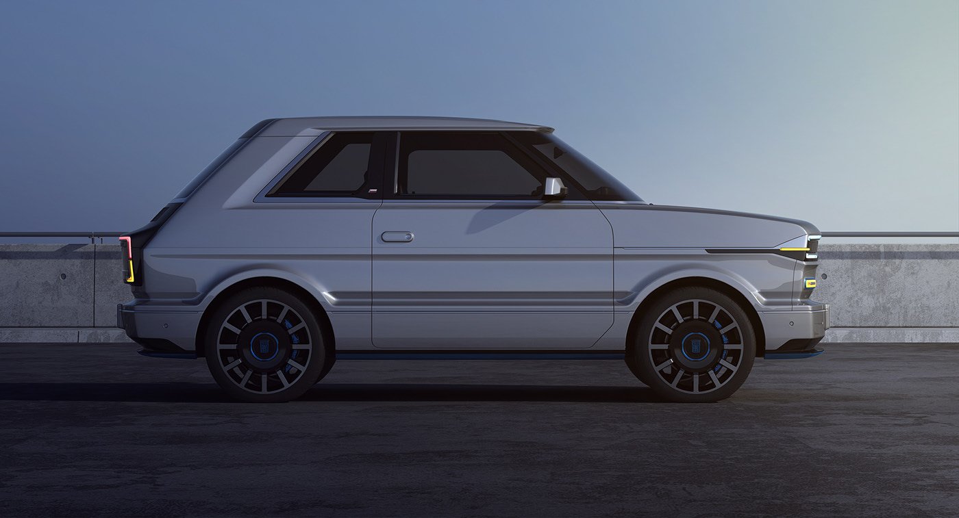 Fiat 126 EV - Render