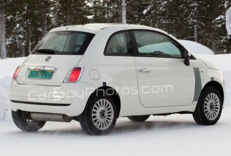 Fiat 500 4x4 spy - 1