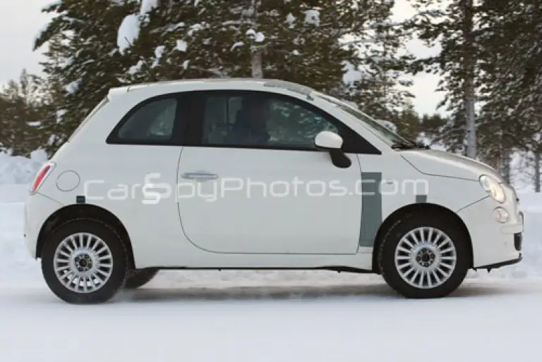 Fiat 500 4x4 spy - 3