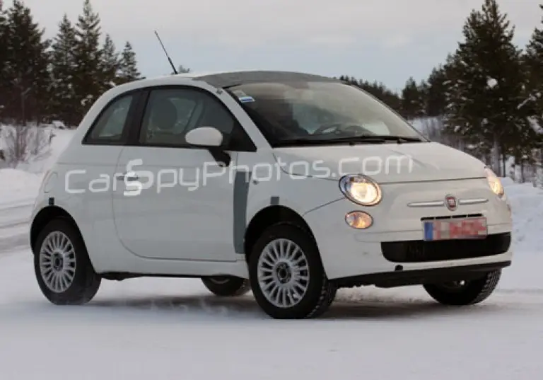 Fiat 500 4x4 spy - 4