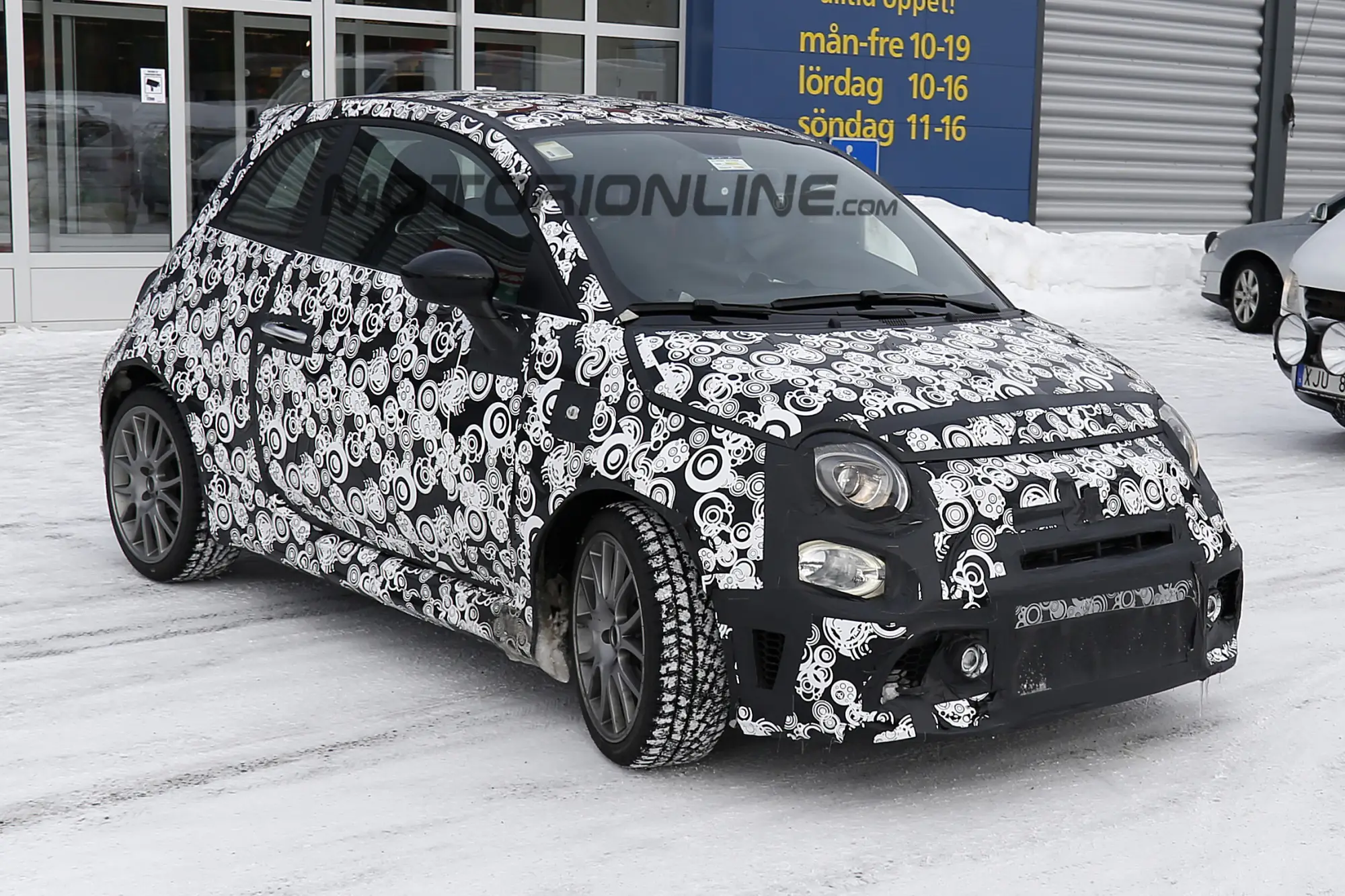 Fiat 500 Abarth 2016 - Foto spia 10-03-2016 - 3