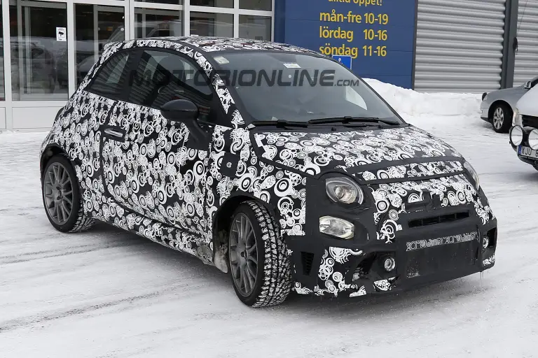 Fiat 500 Abarth 2016 - Foto spia 10-03-2016 - 3