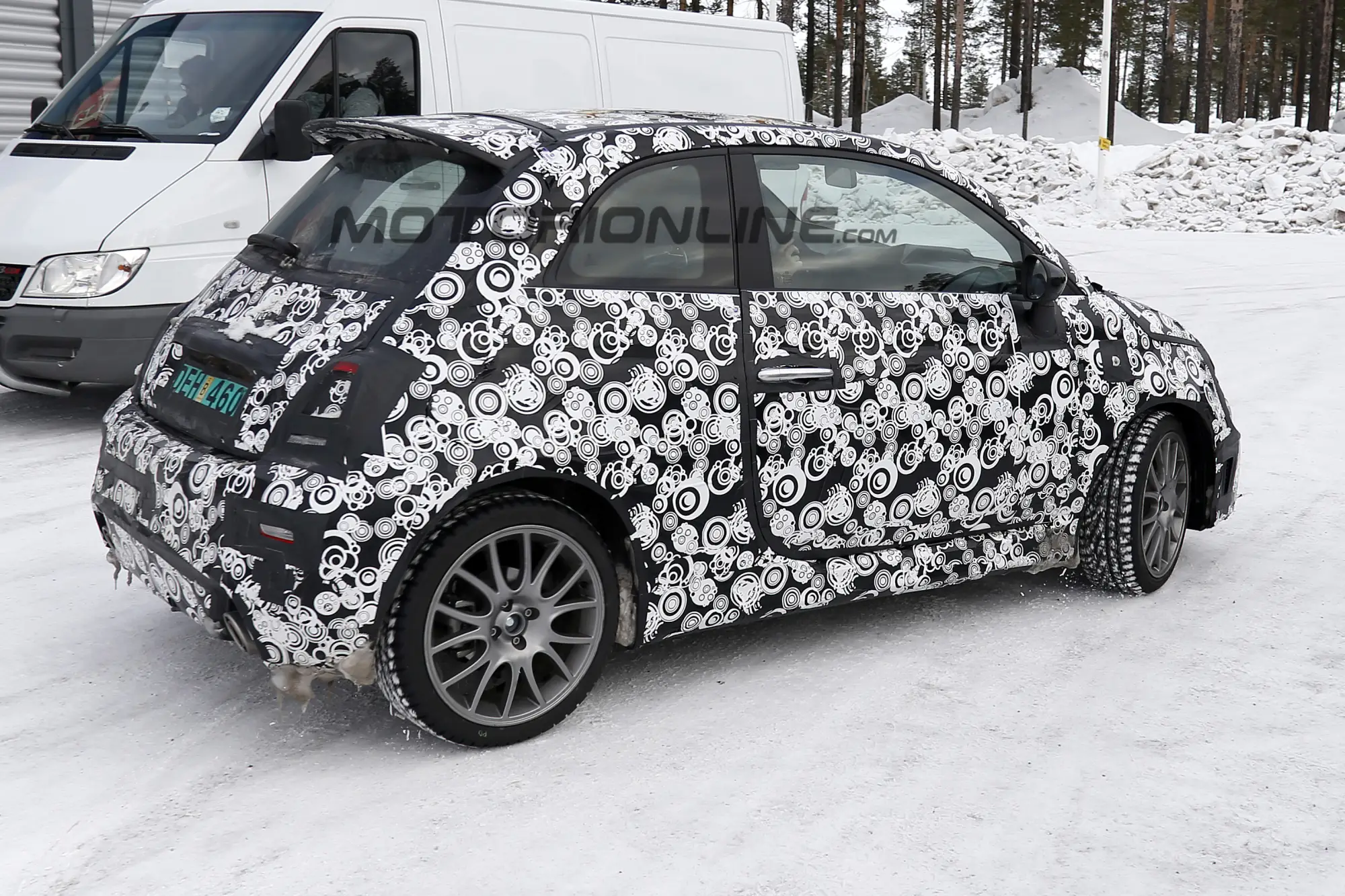 Fiat 500 Abarth 2016 - Foto spia 10-03-2016 - 6