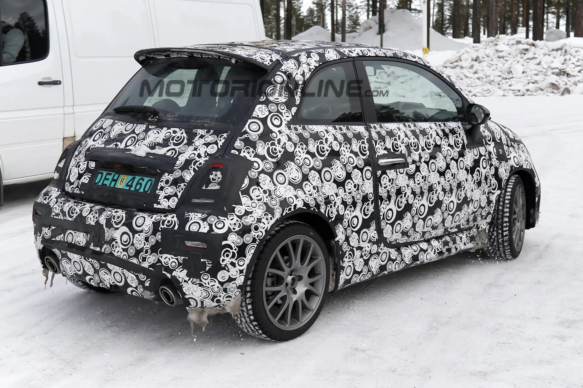Fiat 500 Abarth 2016 - Foto spia 10-03-2016 - 7