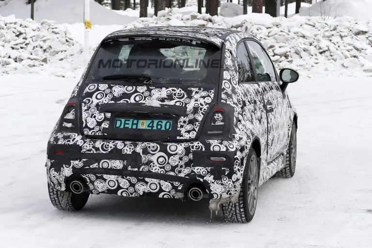 Fiat 500 Abarth 2016 - Foto spia 10-03-2016 - 9