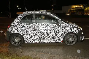 Fiat 500 Abarth 2016 - Foto spia 23-12-2015